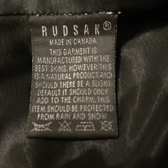 Black Warm Fall Coat - size small - Picture 4 of 6